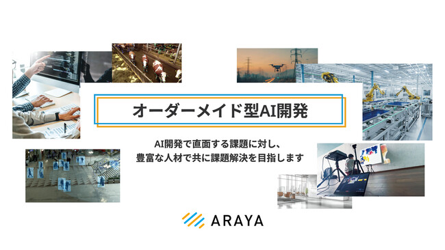 既製のAIでは届かない業務課題へ。「オーダーメイド型AI開発」提供開始。