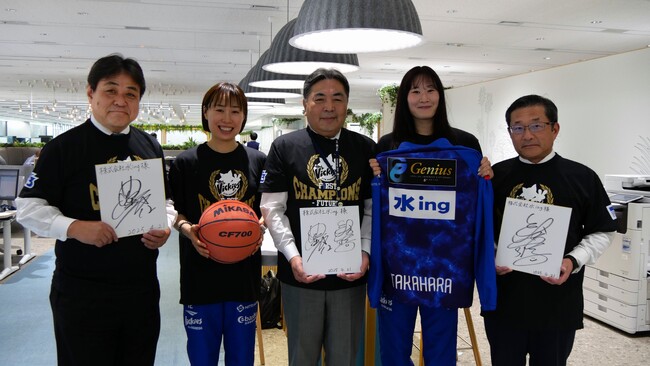 Wリーグフューチャー初代優勝チーム「東京羽田ヴィッキーズ」とスポンサー契約を継続