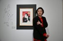 尾上松也さん「五大浮世絵師展」来場写真2 尾上松也さん「五大浮世絵師展」来場写真2