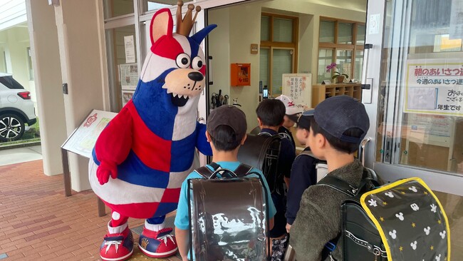 ゴーディーによるあいさつ運動(2025年5月)実施のご報告