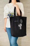 キャンバストートバッグ　サボテン    