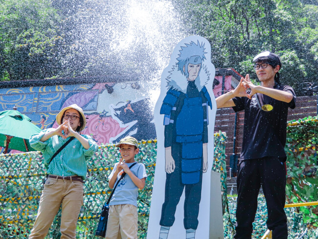 2025年は“びしょ濡れ夏休み！”「NARUTO＆BORUTO 忍里」真夏の大水遁祭2025第1弾『発動させろ！～水遁・水龍弾の術～』