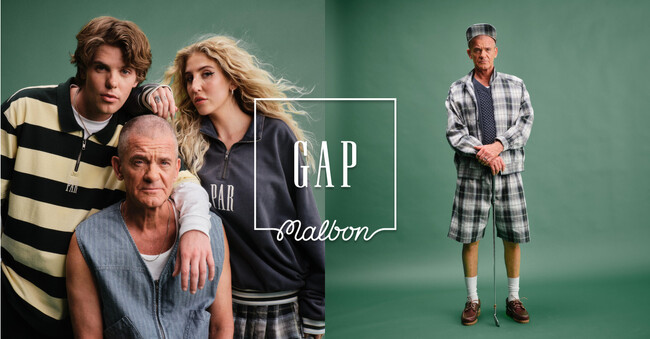GapとMalbon Golfがファッションとスポーツをつなぐコラボレーションを発表6月7日(土)より公式オンラインストアとZOZOTOWNで発売開始