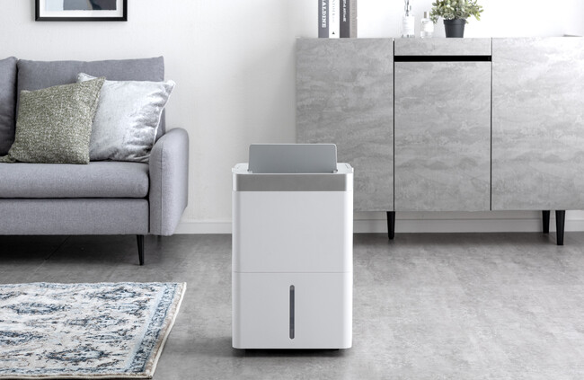 【梅雨対策】ハイパワー35リットル/日の強力な除湿力を搭載！タンスのゲン 新型のコンプレッサー除湿機を発表