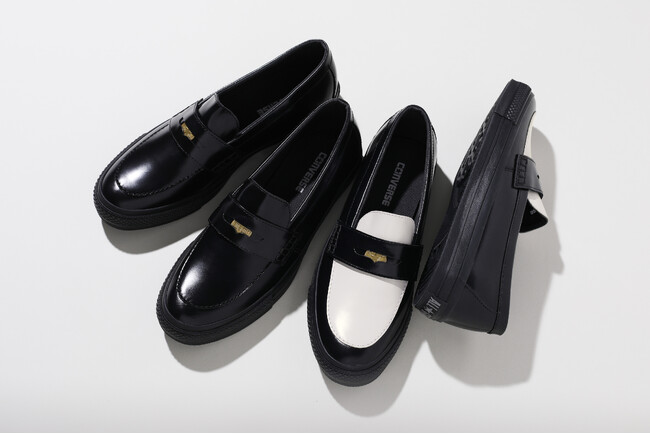 コンバースからコインローファーをモチーフにした、上品な一足が登場