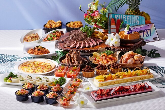 【ロイヤルパークホテル】ハワイの伝統料理を存分に味わう「ハワイアンブッフェ」が夏季限定で初登場！
