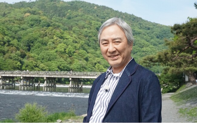 俳優・田村亮が番組初登場！　父・阪東妻三郎、兄・田村正和と過ごした思い出の故郷、嵐山・嵯峨野をめぐる旅へ。父や幼い兄弟が戯れる超貴重なプライベート映像も！