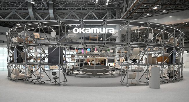 「オルガテック東京2025」におけるオカムラの展示が「ORGATEC TOKYO Awards」で準グランプリを受賞