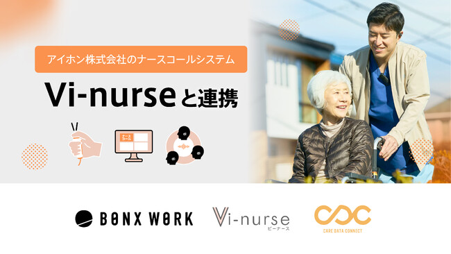 BONX WORK、アイホン株式会社のナースコールシステム「Vi-nurse」との連携を開始
