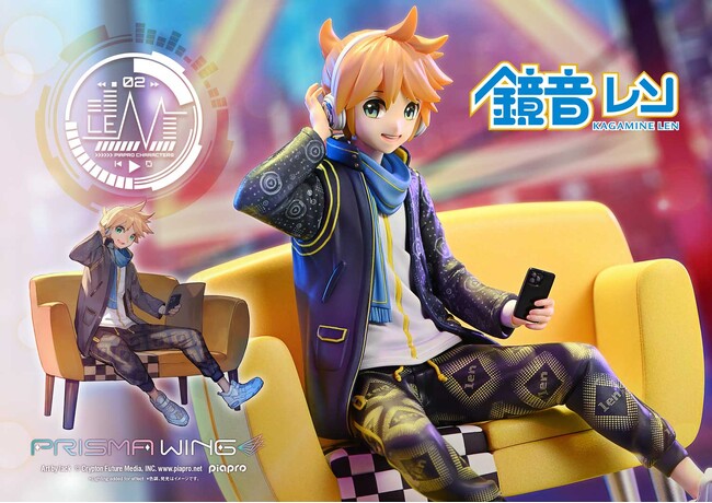 「鏡音レン」をlack氏のイラストから1/7スケールでフィギュア化