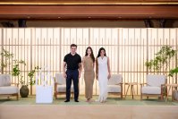 AirbnbのAkiya Design Projectプレス発表会に水原希子、ローラ、ブライアン・チェスキーが登壇