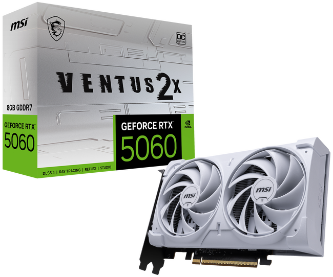 MSI、GeForce RTX(TM) 5060を搭載したグラフィックスカード「GeForce RTX(TM) 5060 8G GAMING TRIO OC」など発売のお知らせ