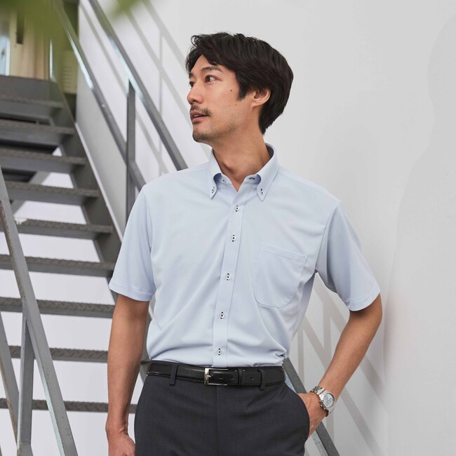 汗ジミを気にせずストレスフリーに過ごせる多機能シャツ吸水速乾性に特化した「DRYDRY 半袖シャツ」が新発売！