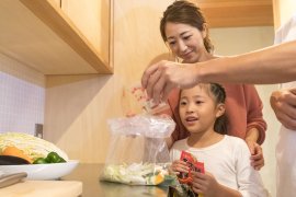 浅漬けの素、家庭での活用シーン 浅漬けの素、家庭での活用シーン