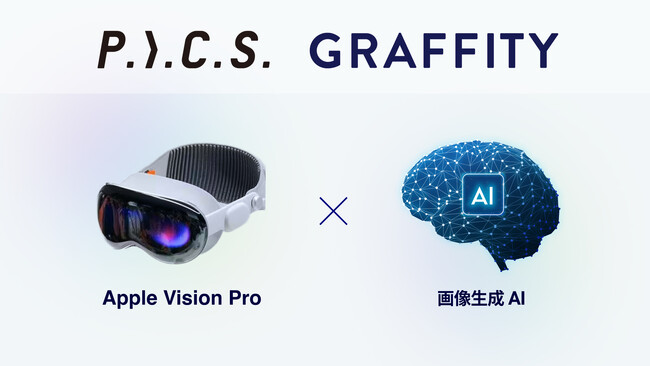 ARエンタメのGraffity、P.I.C.S.と共同でApple Vision Proを活用したビジュアル表現の研究開発を実施