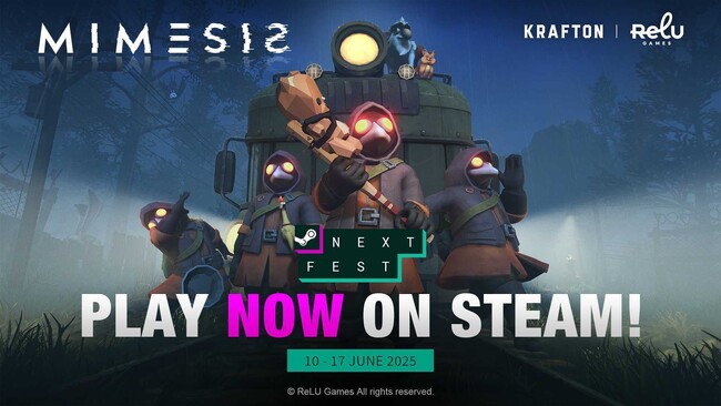 KRAFTON、新作『MIMESIS』Steam Nextフェスに参加！