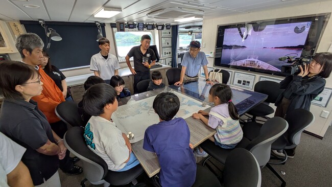 【鳥羽商船高専】神島小中学校の児童・生徒が一日高専体験