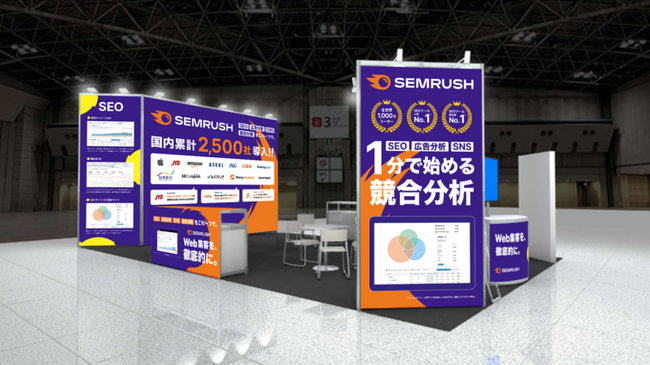 競合分析ツール”Semrush”（セムラッシュ）「マーケティング Week 夏 2025」に出展のお知らせ｜株式会社オロ