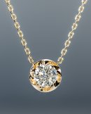 大粒ダイヤモンド「ラウラ」ネックレス(0.5ct～1ct)