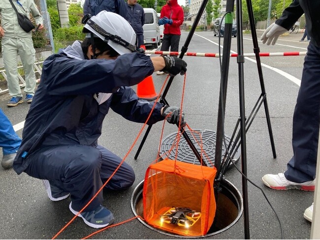 総延長約4,800kmの下水道管を管理する神戸市にて「IBIS2」を活用した下水道管調査を実施