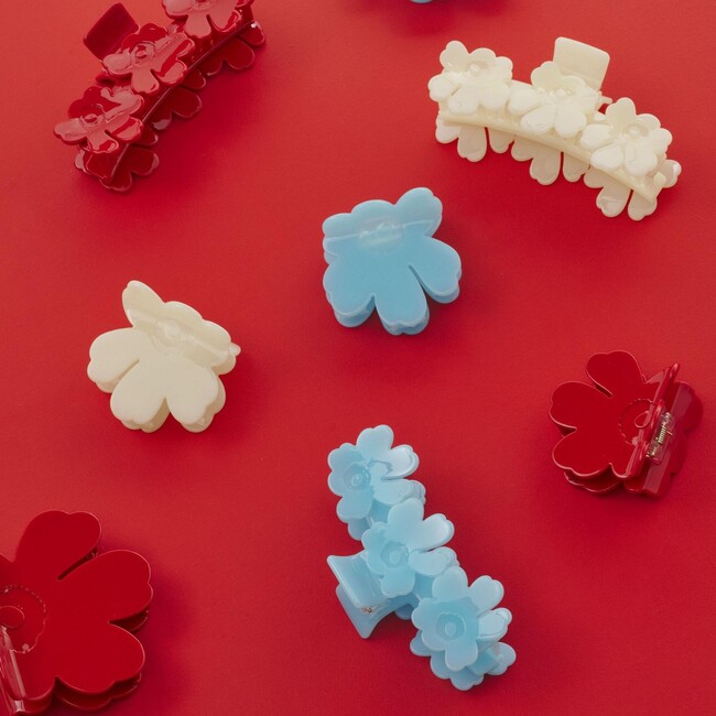 [マリメッコ]Unikko ヘアクリップに今夏の新作、日本限定カラーが登場。