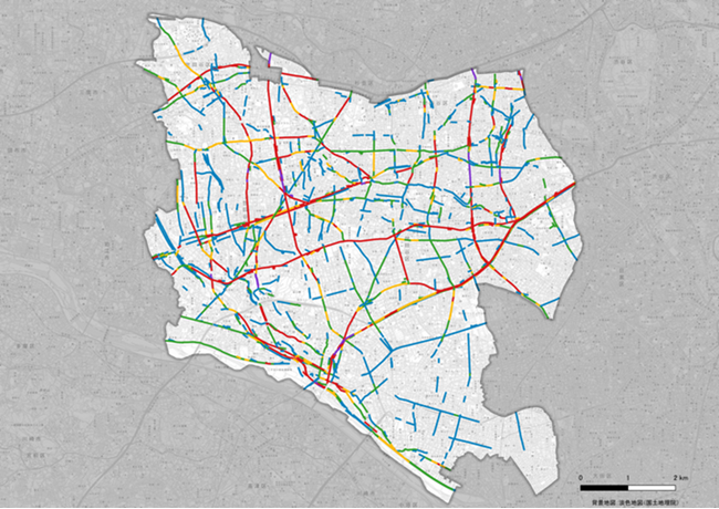 自転車シェアサイクル走行データ解析による東京都世田谷区内の自転車利用実態分析を実施