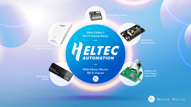 モースマイクロ、Wi-Fi HaLowでIoTコネクティビティに変革をもたらすべく、Heltec Automation社と提携