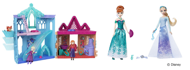 『アナと雪の女王』の世界観をおうちで楽しめる！「アレンデールのどうぶつたち エルサとこおりのおしろ デラックス」「くるっとまわして！＜ひみつのアクセサリー＞」（２種）を６月中旬より発売！