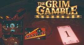 DCG Entertainment、テーブルを囲み命を賭けたデスゲームに挑む『The Grim Gamble』早期アクセス版をSteamにて配信開始