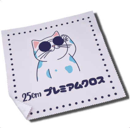 UP-Tからスマホやメガネのふき取りに使えるクロスが新登場!