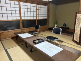 写経体験~座敷1 写経体験~座敷1