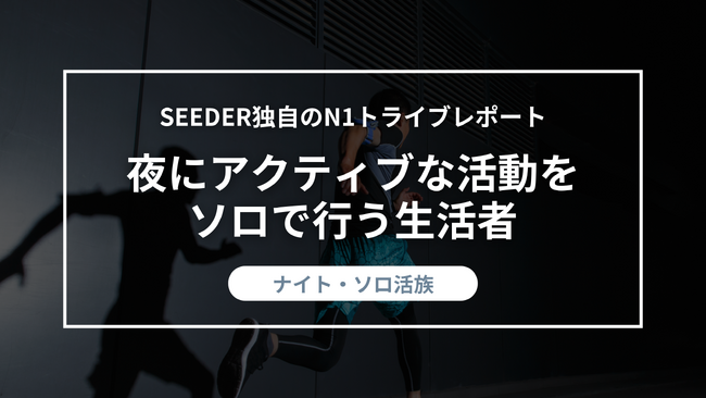 SEEDER株式会社、夜の一人時間に価値を見出す若者「ナイト・ソロ活族」に関する調査を実施