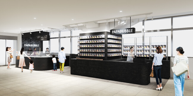 “体験” を軸につくられた次世代型ショップでの職人による飴作りはまるで、ステージパフォーマンス！ルミネ有楽町 LUMINE STREETにPAPABUBBLE 有楽町店がグランドオープン