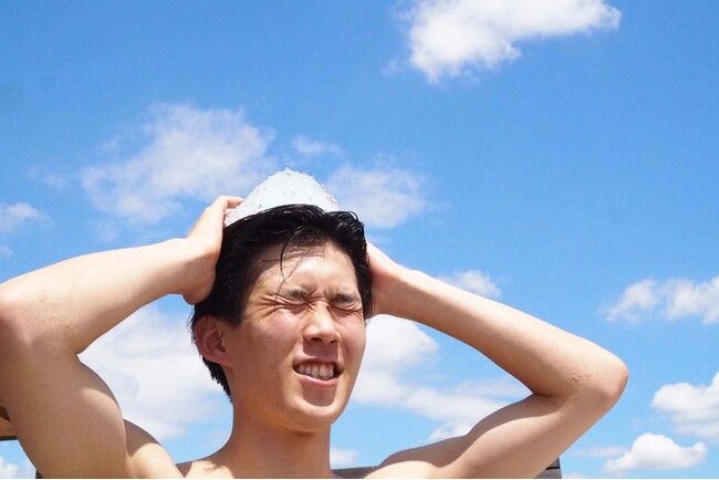 猛暑日・酷暑日にクールダウン＆熱中症予防の啓発活動として、おふろcafe ハレニワの湯で「かき氷シャンプー」を開催します