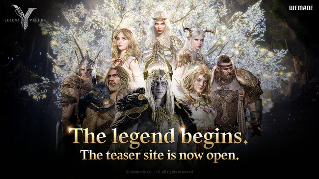 WEMADE、「Legend of YMIR」グローバルティザーサイトを公開。リリース準備を本格化！