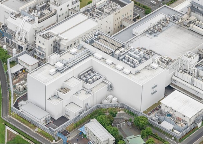 光半導体事業の生産能力増強に向けた本社工場の新棟完成