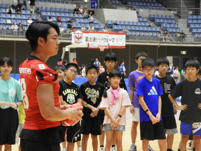 参加無料！トップリーグで活躍する選手と、ボールスポーツを楽しもう！