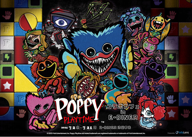 「POPPY PLAYTIME コラボカフェ in E-DINER」開催決定！