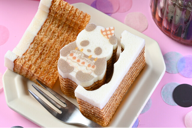 LINEギフトで話題の『バースデーパンダバウム』がついに店頭＆オンラインに登場！6月20日より販売開始【型ぬきバウム専門店「カタヌキヤ」】