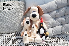 世界初「ウォレスとグルミット」がプライズ商品として登場！