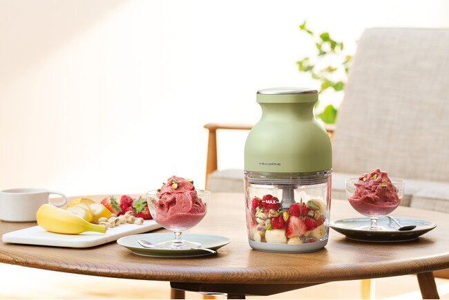 レコルト［コードレス カプセルカッター ボンヌ］に限定カラー「ペールグリーン」が登場！