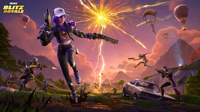 新たな32人対戦のバトルロイヤルモード 「フォートナイト Blitz Royale」を期間限定で配信