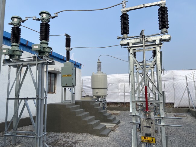 インド初、電源用計器用変圧器(PVT)を用いたマイクロ変電所の実証運転を開始しました