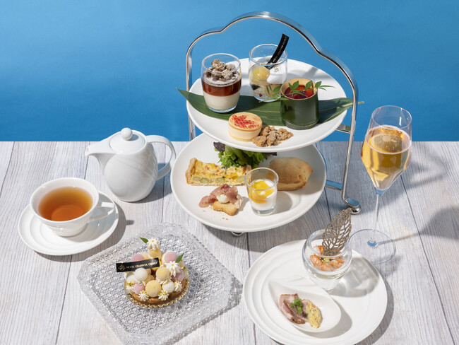 【ホテルグランヴィア大阪】ひんやり爽やかな夏スイーツでリフレッシュ！フルーツアイスやプリンなど多彩な味わい「アフタヌーンティーセット～涼～」を販売