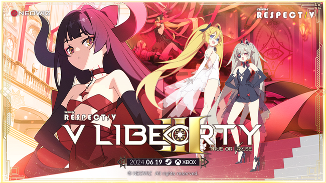 【NEOWIZ】『DJMAX RESPECT V』で新DLC「V LIBERTY 3」をリリース！個性あふれるアーティストが多数参加、新たな参加アーティストも。