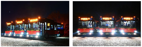 ―3色の織りなす夏夜の六甲山― 六甲山上バス「夜間撮影会」の開催について