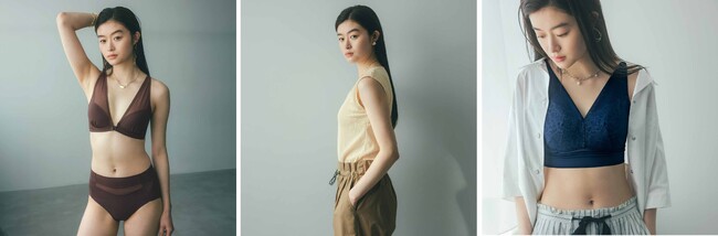 フェリシモのインナーブランド「flufeel」が“凛（りん）とハンサムに”をテーマにした新作を発表。夏におすすめのインナーウェアを集めた特集ページも公開中！