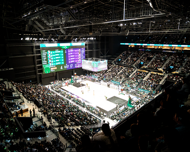 B.LEAGUE ALL STAR GAME 2028 開催地が神戸市の「GLION ARENA KOBE」に決定