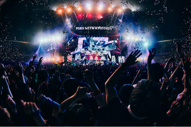 MAN WITH A MISSION、最新ライブ映像が7月29日(肉・火)に発売決定！発売日には全国『29』の映画館で一夜限りの大画面上映も実施！！