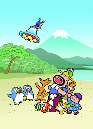 展覧会「ひこねのりお展 富士山を見にお出かけ編」を開催 7月19日から【静岡市・駿府博物館】